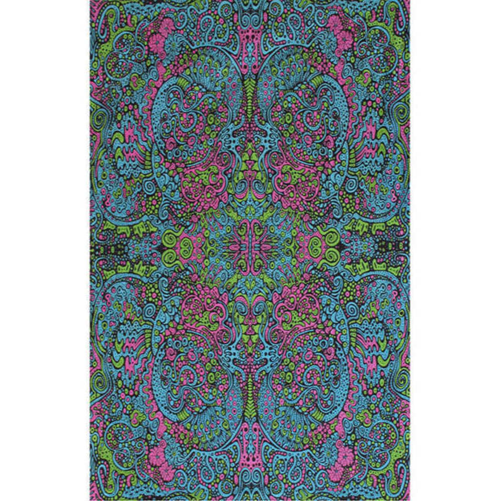 3D Psychedelic Liquid E Tapestry 30x45" by Sunshine Joy